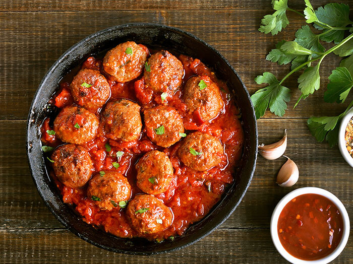 Boulettes sauce tomate maison-friteriechezmarc